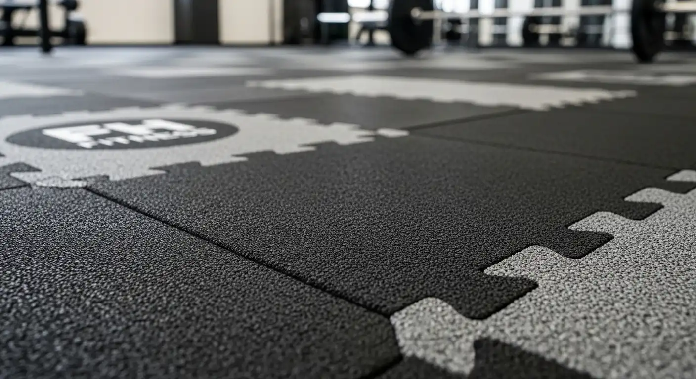 Rubber Gym Flooring in JBR